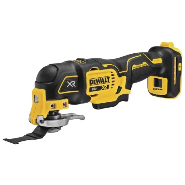 DEWALT 20-Volt MAX Cordless Combo Kit (6-Tool) with (1) 20-Volt 4.0Ah Battery, (1) 2.0Ah Battery & 3/8 in. Impact Wrench