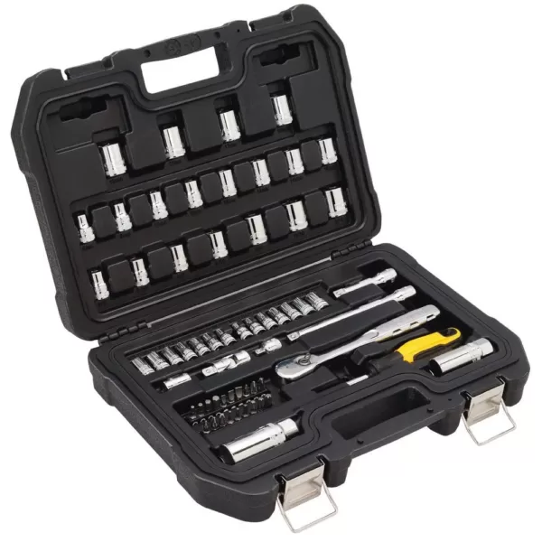 DEWALT 1/4 in. and 3/8 in. Drive Combination Socket Set (61-piece)