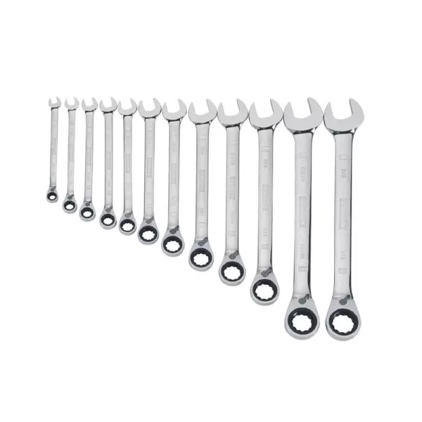 DEWALT Reversible Metric Ratcheting Wrench Set (12-Piece)