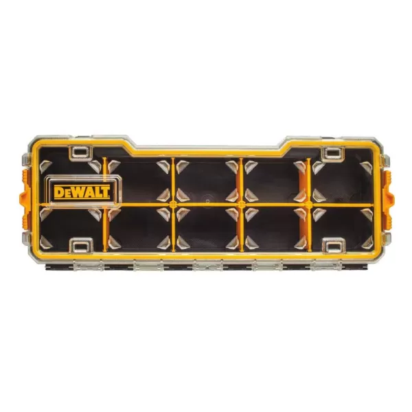 DEWALT FLEXVOLT Bi-Metal Reciprocating Saw Blade Set (8-Piece) with10-Compartment Pro Small Parts Organizers