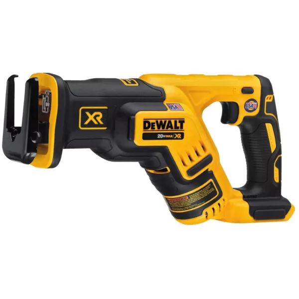 DEWALT 20-Volt MAX XR Cordless Brushless Compact Reciprocating Saw (Tool-Only)