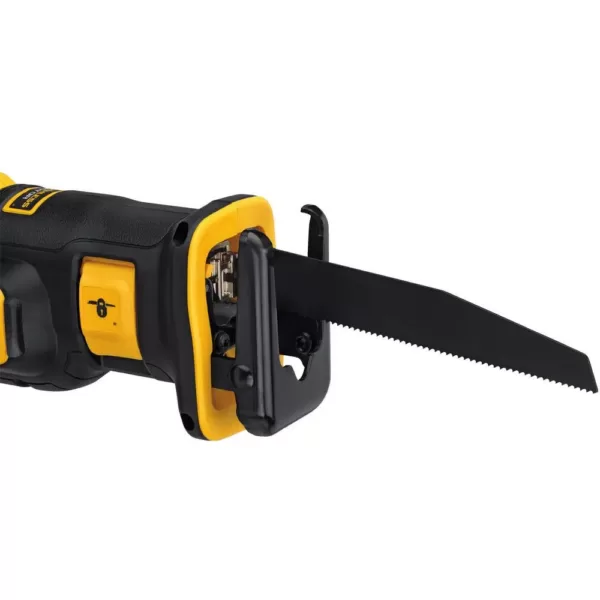 DEWALT 20-Volt MAX XR Cordless Brushless Compact Reciprocating Saw with (1) 20-Volt Battery 4.0Ah & Charger