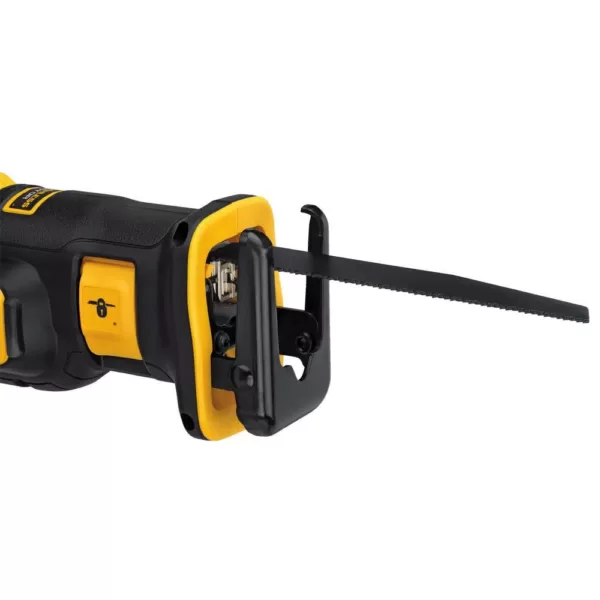 DEWALT 20-Volt MAX XR Cordless Brushless Compact Reciprocating Saw with (1) 20-Volt Battery 6.0Ah