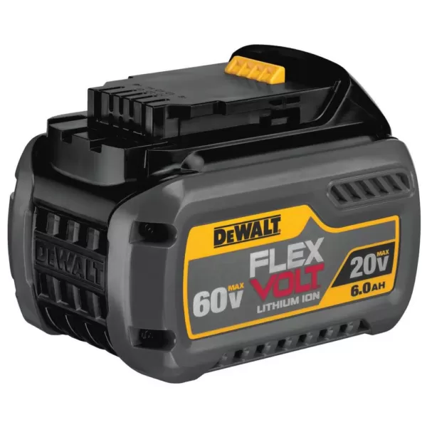 DEWALT FLEXVOLT 60-Volt MAX Cordless Brushless Reciprocating Saw with (1) FLEXVOLT 6.0Ah Battery