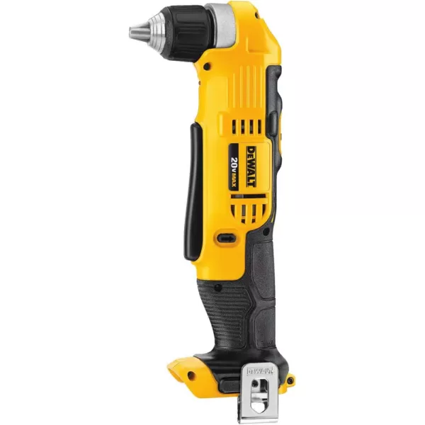 DEWALT 20-Volt MAX Cordless 3/8 in. Right Angle Drill/Driver, (1) 20-Volt 3.0Ah Battery & Charger