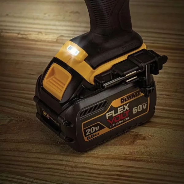 DEWALT FLEXVOLT 60-Volt MAX Cordless Brushless 1/2 in. Stud & Joist Drill with E-Clutch (Tool-Only)