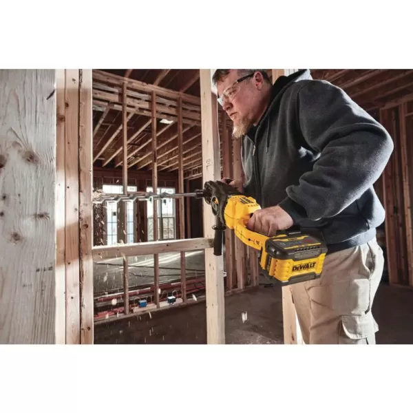 DEWALT FLEXVOLT 60-Volt MAX Cordless Brushless Quick-Change Stud & Joist Drill (Tool-Only) & (1) FLEXVOLT 9.0Ah Battery