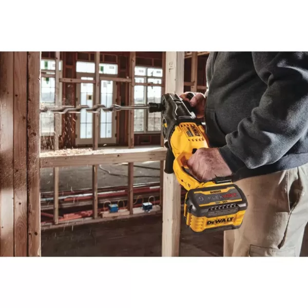 DEWALT FLEXVOLT 60-Volt MAX Cordless Brushless Quick-Change Stud & Joist Drill (Tool-Only) & (1) FLEXVOLT 9.0Ah Battery