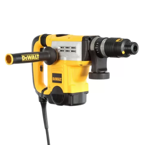 DEWALT 13.5 Amp 1-3/4 in. Corded Spline Combination Concrete/Masonry Rotary Hammer with SHOCKS, 2 Stage Clutch and Case