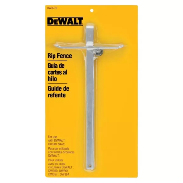 DEWALT Circular Saw Rip Fence