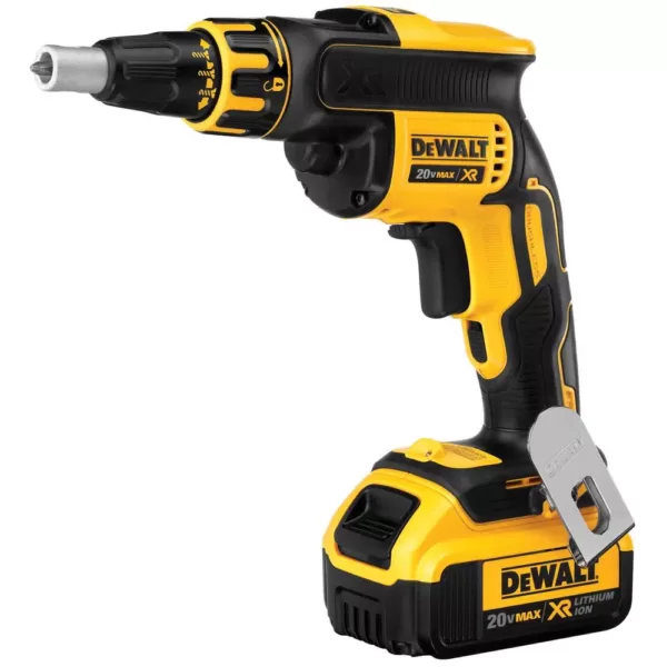 DEWALT 20-Volt MAX XR Cordless Brushless Drywall Screw Gun with (1) 20-Volt 4.0Ah Battery