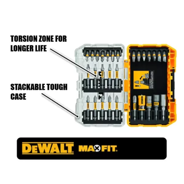 DEWALT MAXFIT Screwdriving Set with Sleeve (30-Piece)