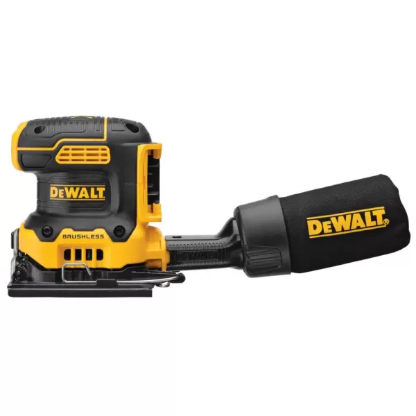 DEWALT 20-Volt MAX XR Cordless Brushless 1/4 Sheet Variable Speed Sander (Tool-Only)