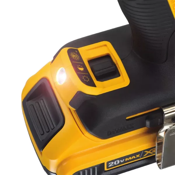 DEWALT 20-Volt MAX XR Cordless Brushless Cable Stripper with Stapler & (1) 20-Volt 2.0Ah Battery