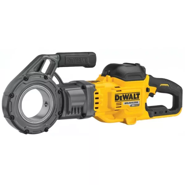 DEWALT FLEXVOLT 60-Volt MAX Cordless 1/2 in. - 2 in. Pipe Threader Kit with (2) FLEXVOLT 9.0Ah Batteries & Die Heads