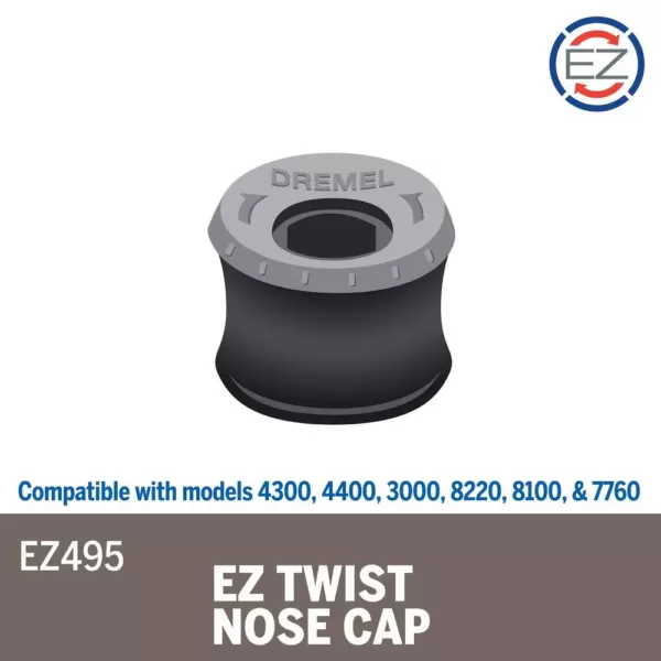 Dremel EZ Twist Nose Cap for Rotary Tools