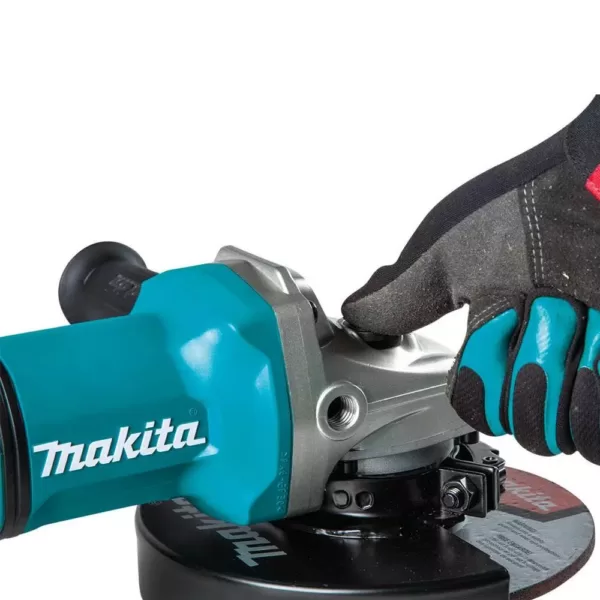 Makita 18-Volt X2 LXT Lithium-Ion 36V Brushless Cordless 7 in. Paddle Switch Cut-Off/Angle Grinder w/ Electric Brake Tool Only