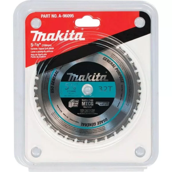 Makita 5-7/8 in. 32-Teeth Metal General Purpose Carbide-Tipped Saw Blade