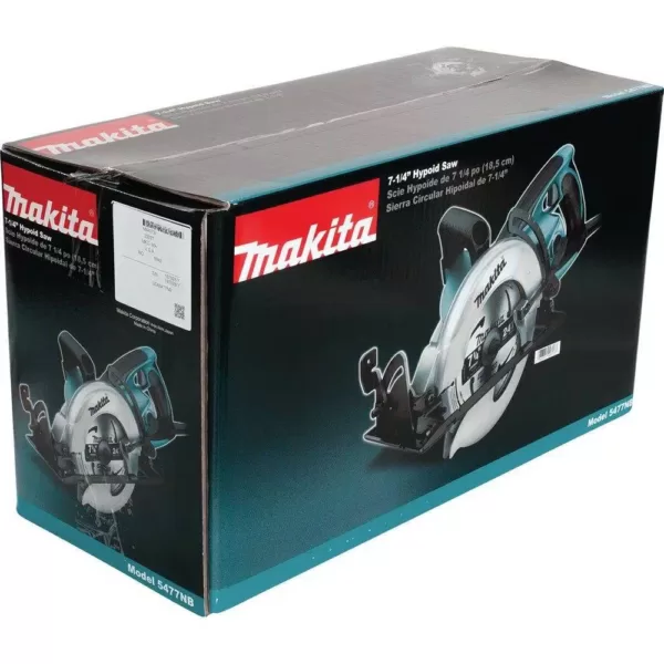 Makita 15 Amp 7-1/4 in. Corded Hypoid Circular Saw with 51.5 degree Bevel Capacity and 24T Carbide Blade