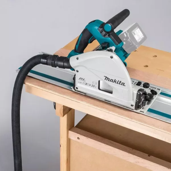 Makita 18-Volt X2 LXT Lithium-Ion (36-Volt) Brushless Cordless 6-1/2 in. Plunge Circular Saw, with AWS (Tool Only)