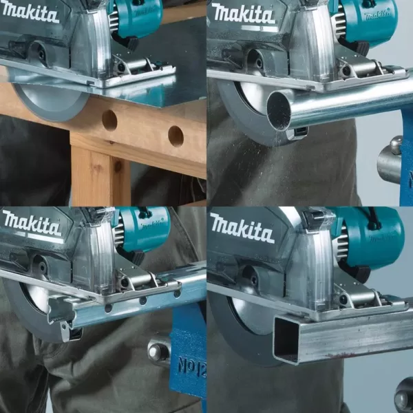 Makita 18-Volt LXT Brushless 5-7/8 in. Metal Cutting Saw with Electric Brake with bonus 18-Volt LXT Battery Pack 5.0 Ah