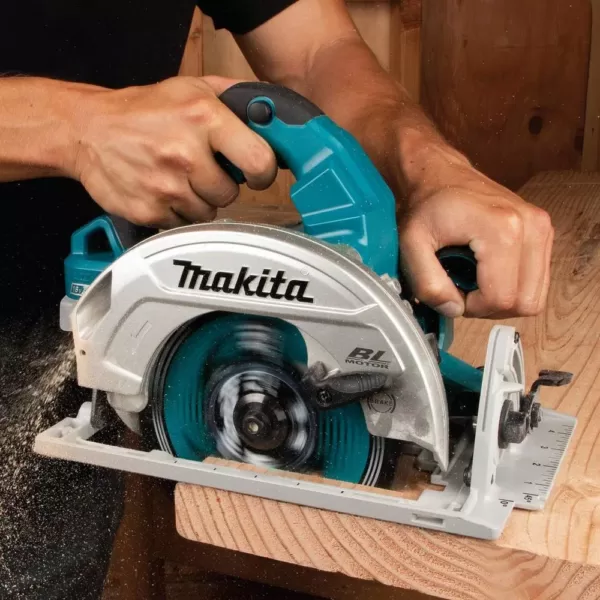 Makita 18-Volt X2 LXT Lithium-Ion (36-Volt) 7-1/4 in. Brushless Cordless Circular Saw (Tool-Only)