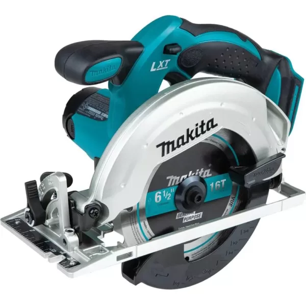 Makita 18V LXT Lithium-Ion Cordless 6-1/2 in. Circular Saw, Tool-Only with Bonus 18V Cordless Oscillating Multi-Tool, Tool-Only