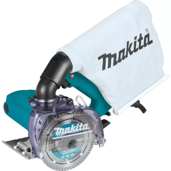 Makita 5 in. Dry Masonry Saw with Dust Extraction