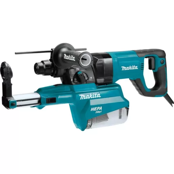 Makita 14 in. 76 cc 4-Stroke Engine Gas Saw with Bonus 1 in. AVT Rotary Hammer, SDS-Plus Bits with HEPA Dust Extractor