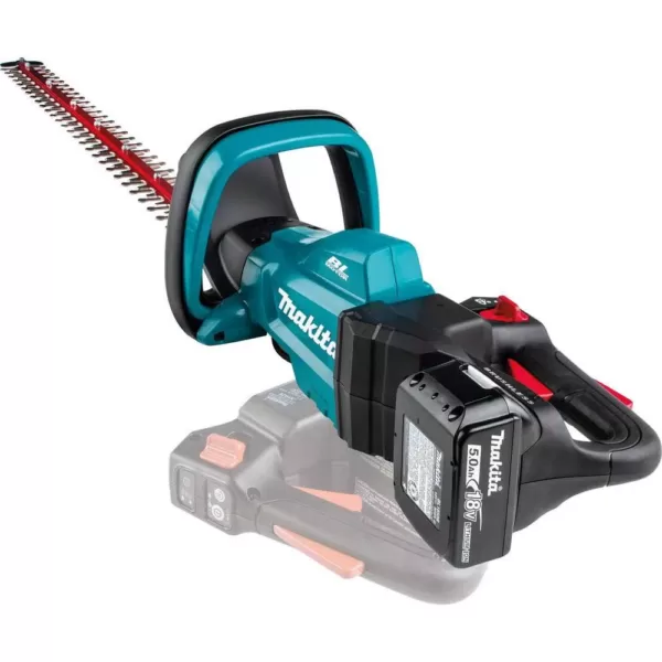 Makita 18-Volt LXT Lithium-Ion Brushless Cordless 30 in. Hedge Trimmer Kit (5.0 Ah)