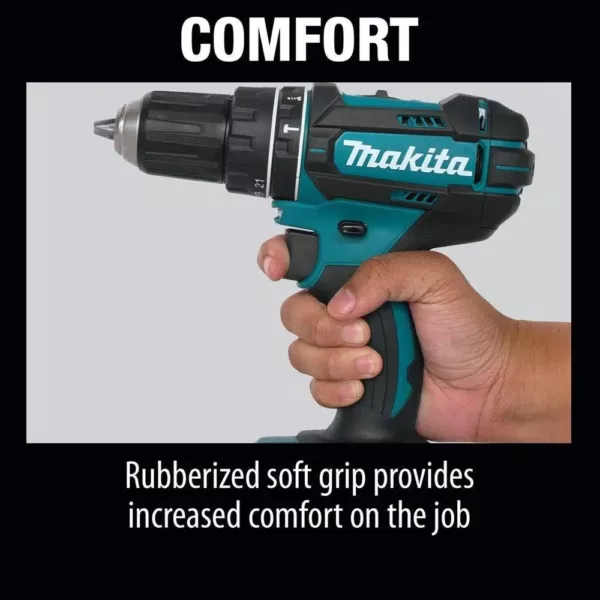 Makita 18-Volt LXT Lithium-Ion 1/2 in. Cordless Hammer Driver Drill (Tool-Only)