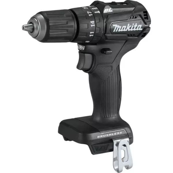 Makita 18-Volt LXT Lithium-Ion Sub-Compact Brushless Cordless 1/2 in. Hammer Driver Drill (Tool Only)