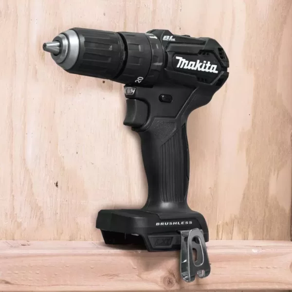 Makita 18-Volt LXT Lithium-Ion Sub-Compact Brushless Cordless 1/2 in. Hammer Driver Drill (Tool Only)