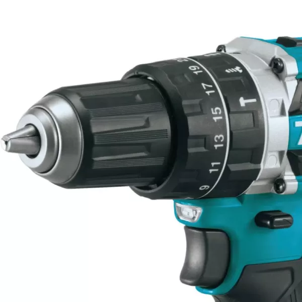 Makita 18-Volt 5.0 Ah LXT Lithium-Ion Compact Brushless Cordless 1/2 in. Hammer Driver-Drill Kit