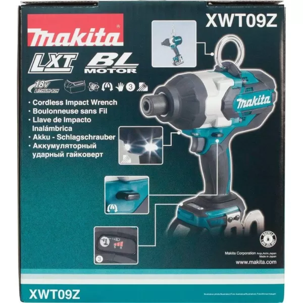 Makita 18-Volt LXT Lithium-Ion Brushless Cordless High Torque 7/16 in. Hex Impact Wrench (Tool-Only)