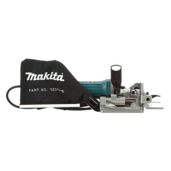 Makita 6  Amp Corded Plate Joiner with Dust Bag and Tool Case