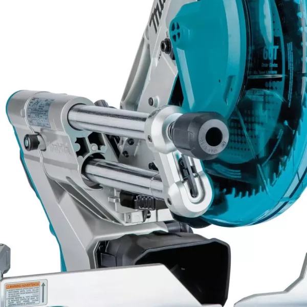 Makita 18V X2 LXT(36V) 12 in. Brushless Dual-Bevel Sliding Compound Miter Saw Kit 5.0Ah with bonus 18V LXT Jigsaw (Tool-Only)