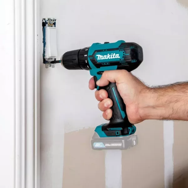 Makita 12-Volt CXT Lithium-Ion Cordless 3/8 in. Driver Drill (Tool-Only)