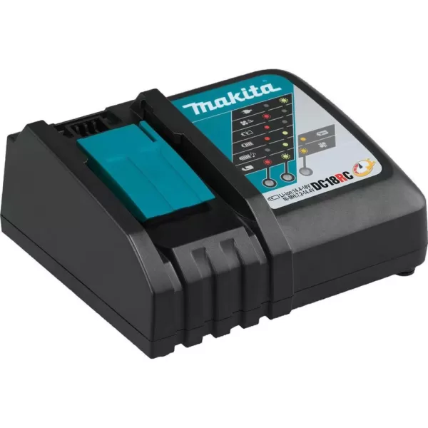 Makita 18-Volt LXT Lithium-Ion 4.0 Ah Battery and Rapid Optimum Charger Starter Pack with Bonus 18-Volt LXT Handheld Vacuum