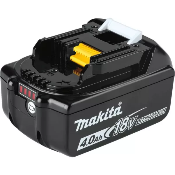 Makita 18-Volt LXT 4.0 Ah Battery and Rapid Optimum Charger Starter Pack with Bonus 18-Volt LXT Brushless Compact Router