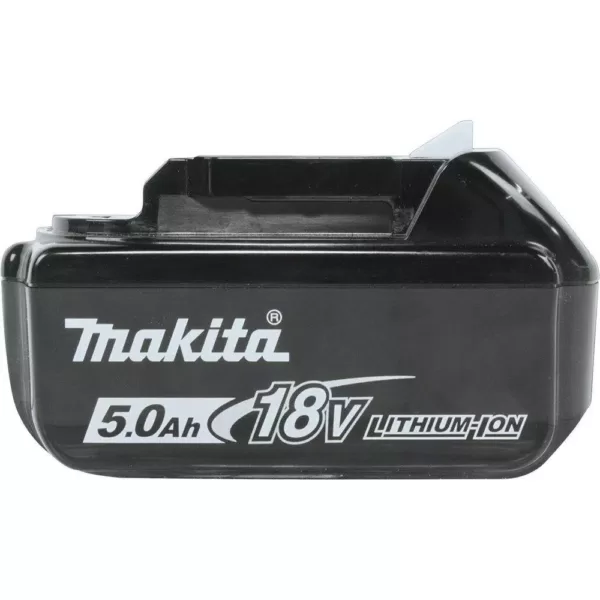 Makita 18-Volt LXT Lithium-Ion High Capacity Battery Pack 5.0 Ah with LED Charge Level Indicator (2-Pack)