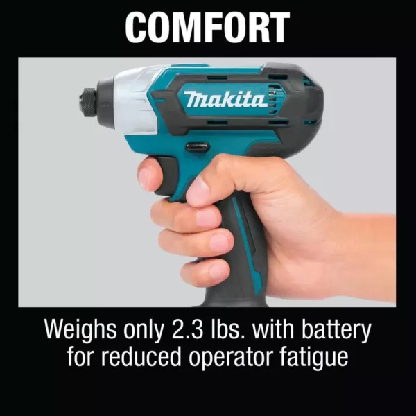 Makita 12-Volt MAX CXT Lithium-Ion Cordless 3/8 in. Drill and Impact Driver Combo Kit with (2) 1.5Ah Batteries Charger and Bag