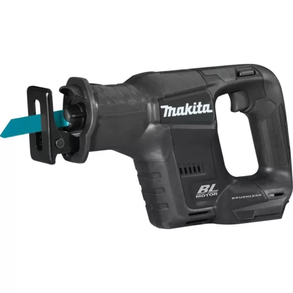 Makita 18V LXT Sub-Compact Brushless Recipro Saw, 3/8 in. Impact Wrench and 1/2 in. Impact Wrench w/ bonus 18V LXT Starter Pack