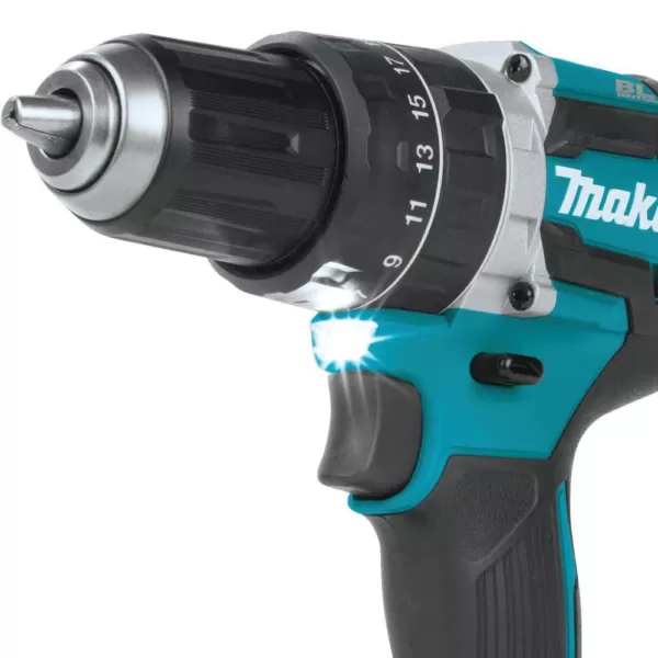 Makita 18-Volt 4-Piece 5.0Ah LXT Lithium-Ion Brushless Cordless Combo Kit Hammer Drill/ Impact Driver/ Recipro Saw/ Flashlight