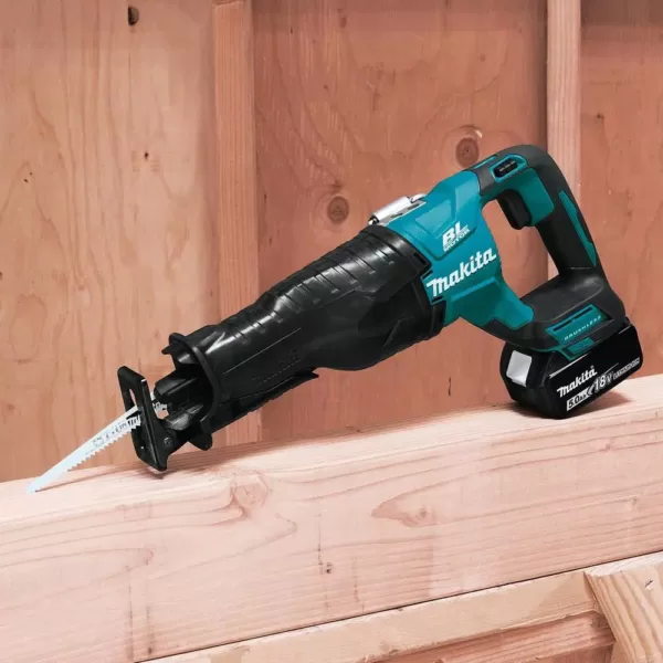 Makita 18-Volt LXT Brushless 7-Piece Kit Hammer Driver-Drill, Impact Driver, Recipro Saw, Circ Saw, Grinder, Radio, Light 5.0Ah