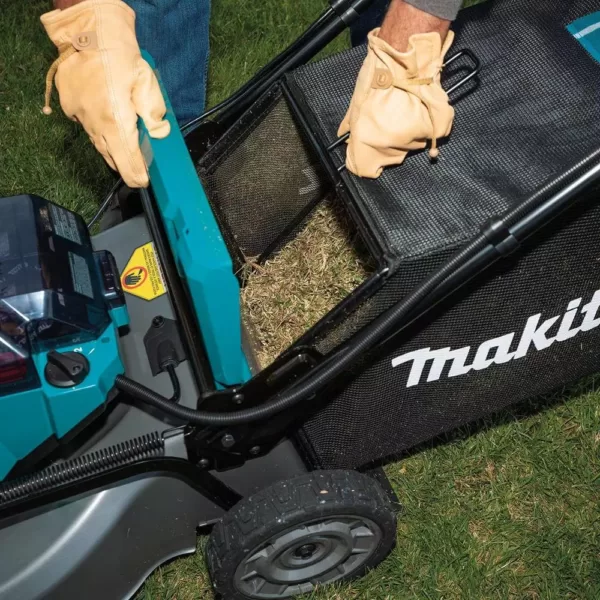 Makita 21 in. 18-Volt X2 (36-Volt) LXT Lithium-Ion Cordless Walk Behind Push Lawn Mower Kit with 4 Batteries (5.0 Ah)