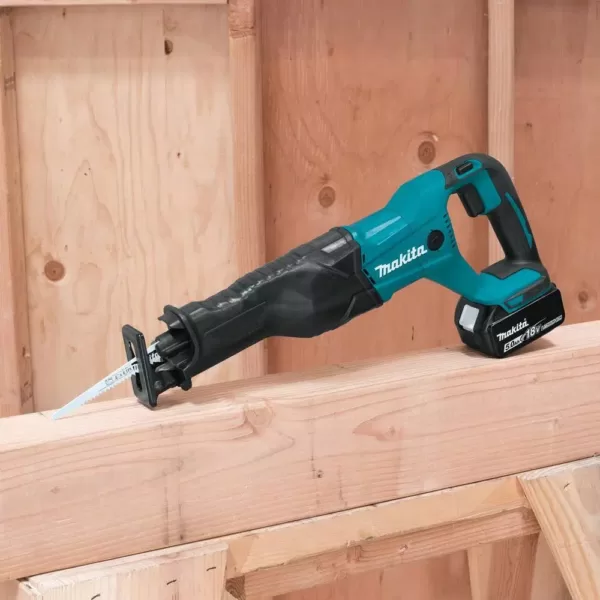 Makita 18-Volt 5.0Ah LXT Lithium-Ion Cordless Reciprocating Saw Kit