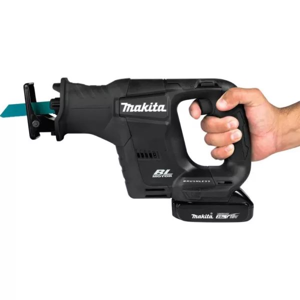 Makita 18-Volt LXT Lithium-Ion Sub-Compact Brushless Cordless Recipro Saw Kit (2.0 Ah)