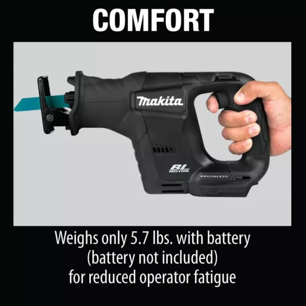 Makita 18-Volt LXT Lithium-Ion Sub-Compact Brushless Cordless Reciprocating Saw (Tool-Only)