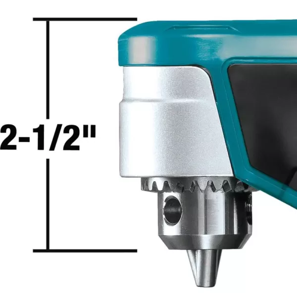 Makita 12-Volt MAX CXT Lithium-Ion Cordless 3/8 in. Right Angle Drill Kit (2.0 Ah)